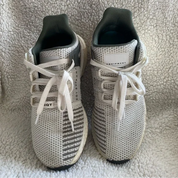 Adidas White and Gray Sneakers - Men’s 10.5 - Picture 1 of 6